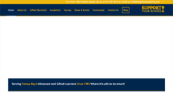 Desktop Screenshot of leegiftedacademy.com
